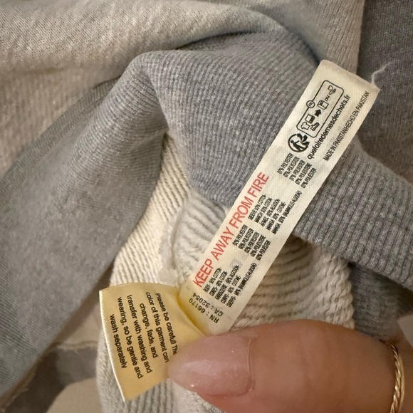 FP Movement by Free People Start Up Pullover Sweatshirt EUC Gray - Picture 3 of 4